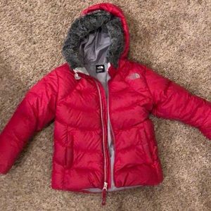 Girls northface 4t winter coat
